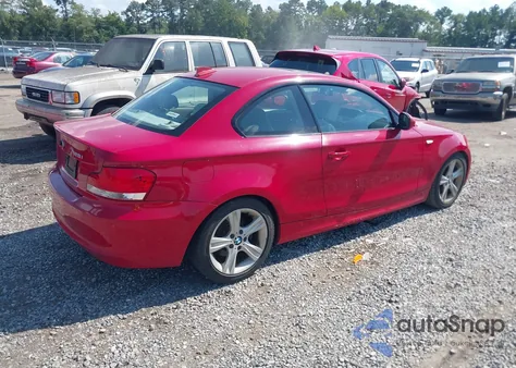 2011 BMW 128I из США, поврежденный, VIN WBAUP7C59BVM54697